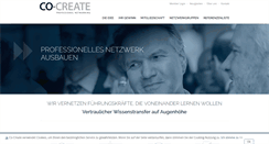 Desktop Screenshot of co-create.de